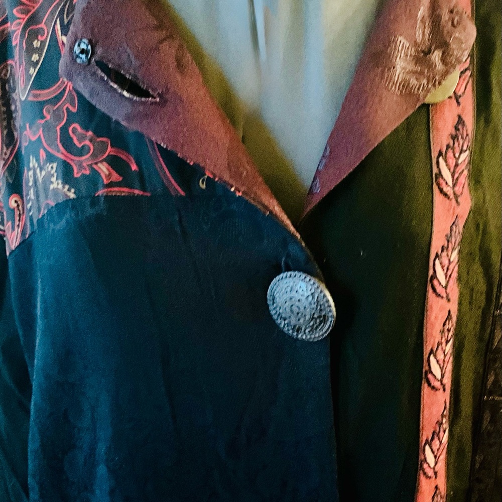 Women's Multicolor Patchwork Jacket - image 5